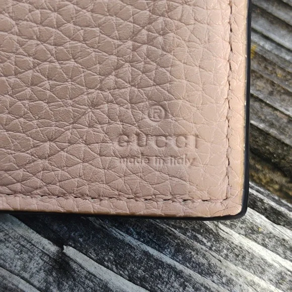 Gucci Blind For Love Blush Pink Compact Wallet With Box, Dustbag & Ribbon - Picture 12 of 12